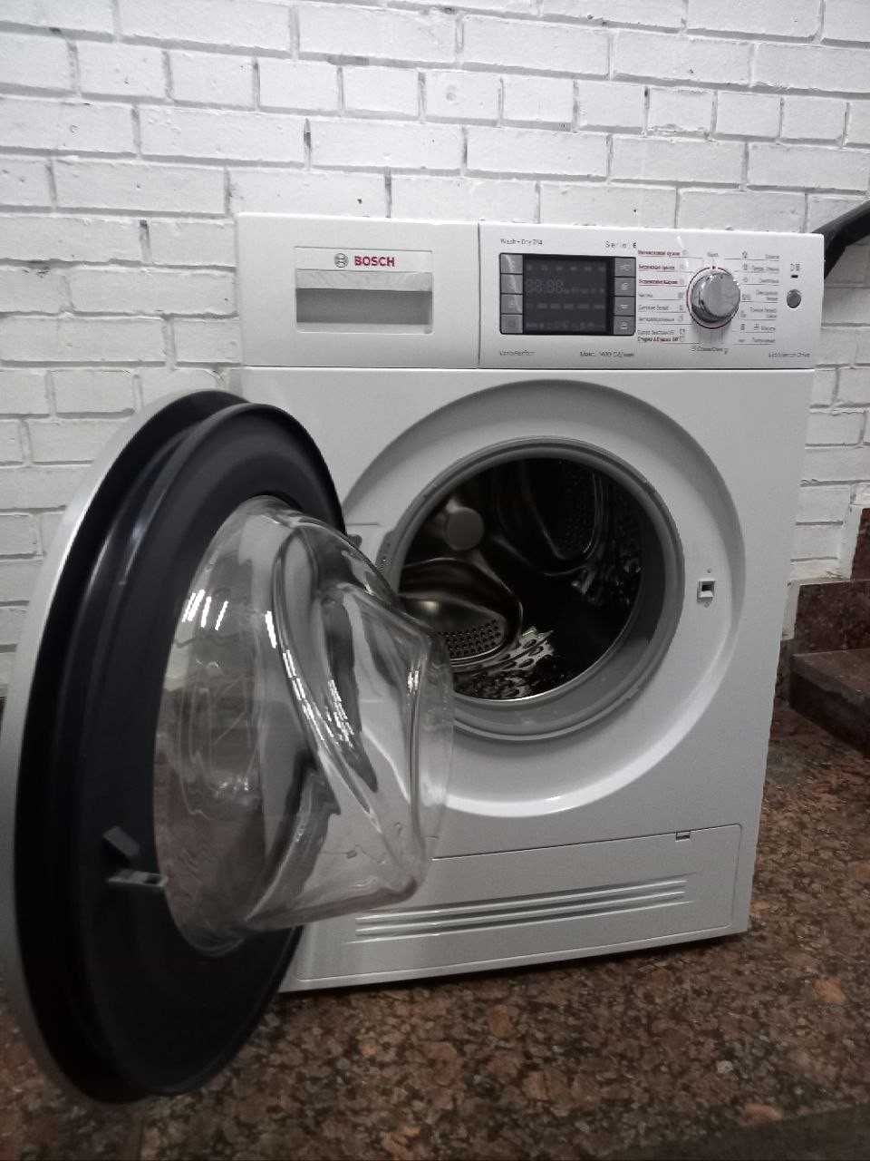 Премиум стиральная + сушильная машина Bosch WDU28590OE состояние новой