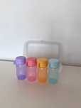 Zestaw muszelka i 4 mini buteleczki Tupperware