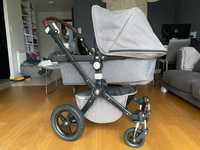 Bugaboo Cameleon 3 limitowana wersja All Black - pelen zestaw