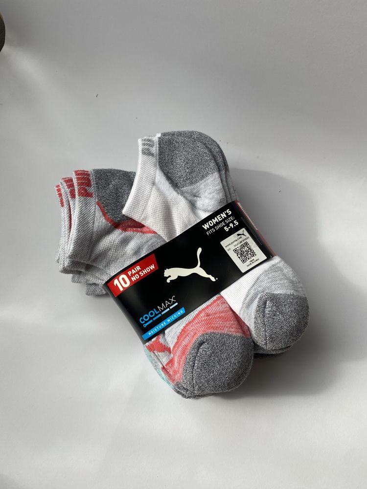 Жіночі шкарпетки puma оригінал з сша 10 штук