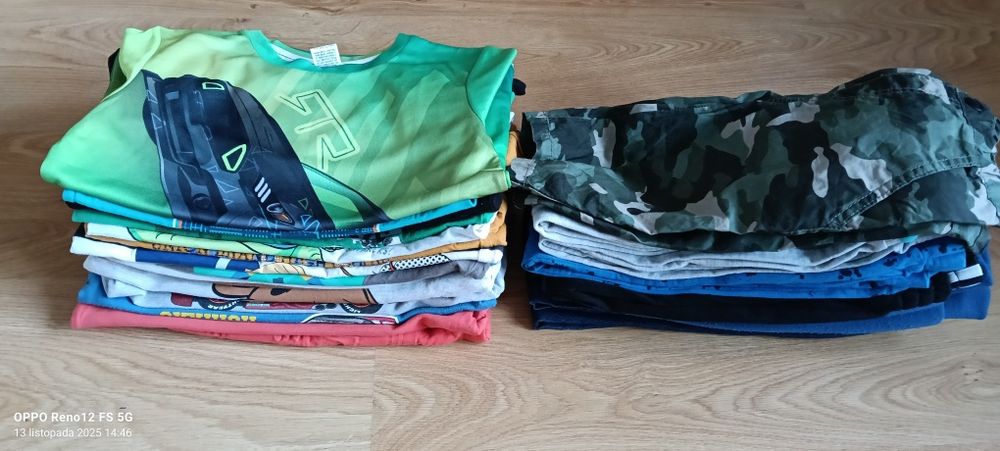 Paka ubrań dla chłopca rozmiar 128