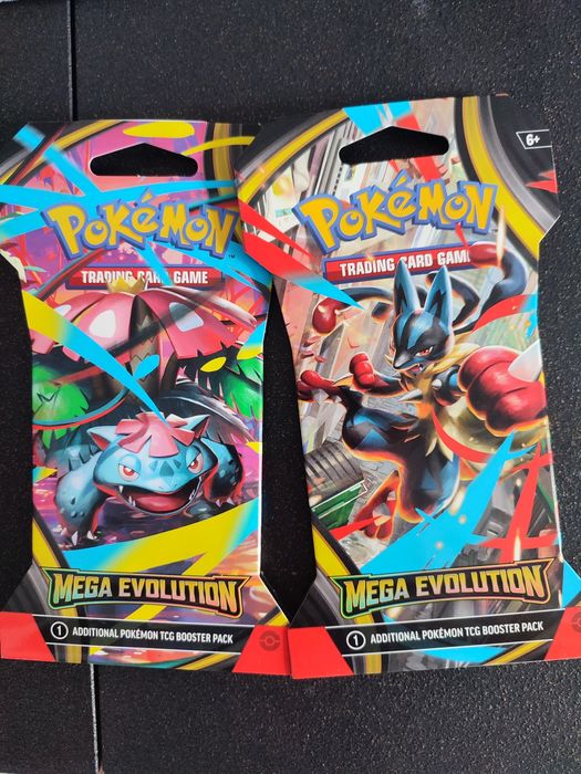 Pokemon mega Evolution karty booster