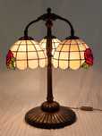 Lampa Witrażowa 3 klosze