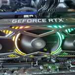 3 wentylatory RTX 3070 Phoenix OC GAINWARD karta graficzna RGB