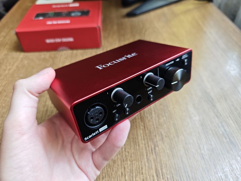 Focusrite Scarlett Solo 3 ідеал