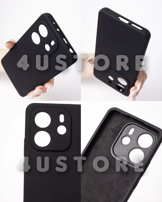 Чехол Silicone Case на Xiaomi Redmi Note 14 4G софт тач Чохол Силікон