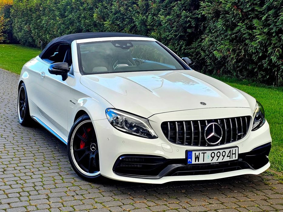 Mercedes-Benz Klasa C ///ZAMIANA///LIFT Kabriolet c 63 s 510 KM v8 biturbo