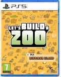 Let's Build A Zoo + Dlc Dinosaur Island Ps5 Nowa Gra Płyta W Folii