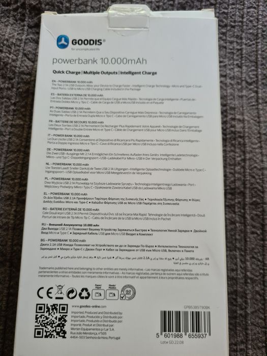 Powerbank 10000mah