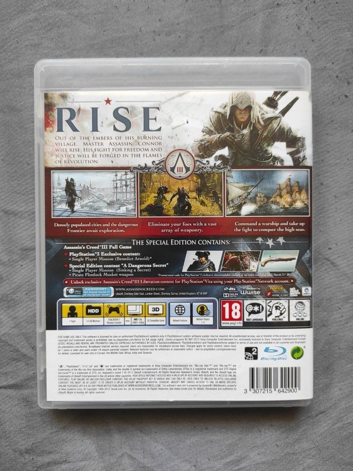 Assassin's Creed 3 na PS3 ENG