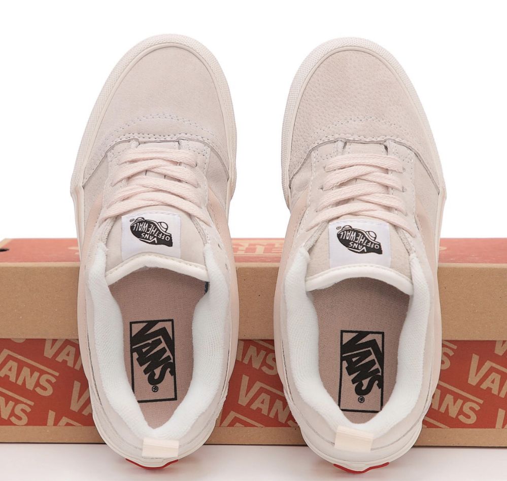 Кросівки жіночі Vans Old Skool KNU Pink Beige 36-41 Без передоплати