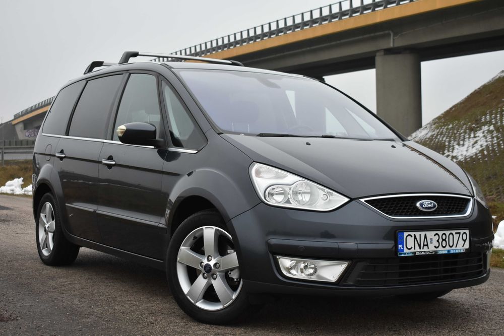 BEZWYPADKOWY Ford GALAXY 2010r 2.0 - 145KM Titanium Convers+ Navi