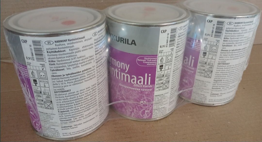 Тиккурила Tikkurila Harmony Гармония декоративная краска .