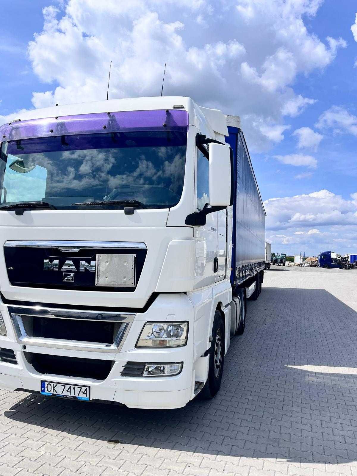 Zestaw Man TGX 440 + Naczepa KRONE