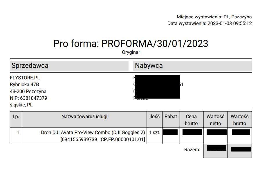 DJI Avata Pro View Combo | Pełny zestaw, jak nowy