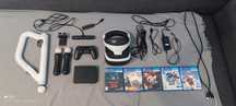 Zestaw Gogle PS VR + 4 gry