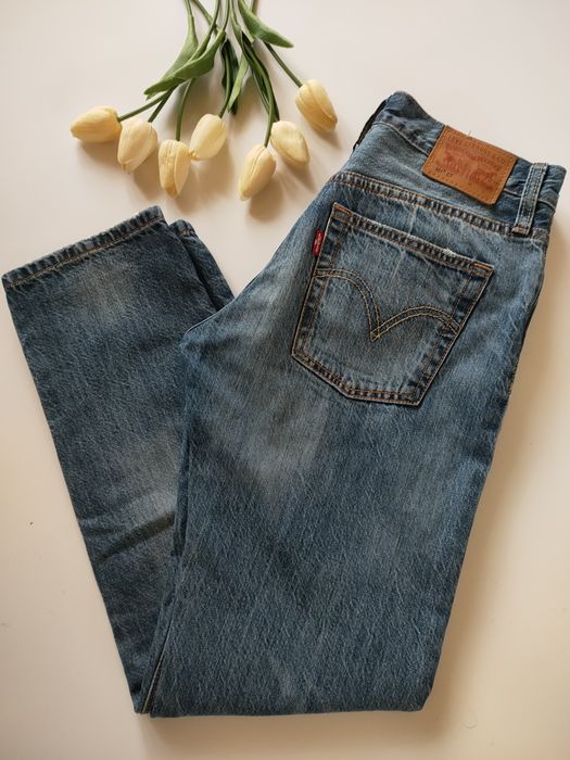 Levi's 501 dżinsy jeansy damskie mom jeans rozm 36 24/32