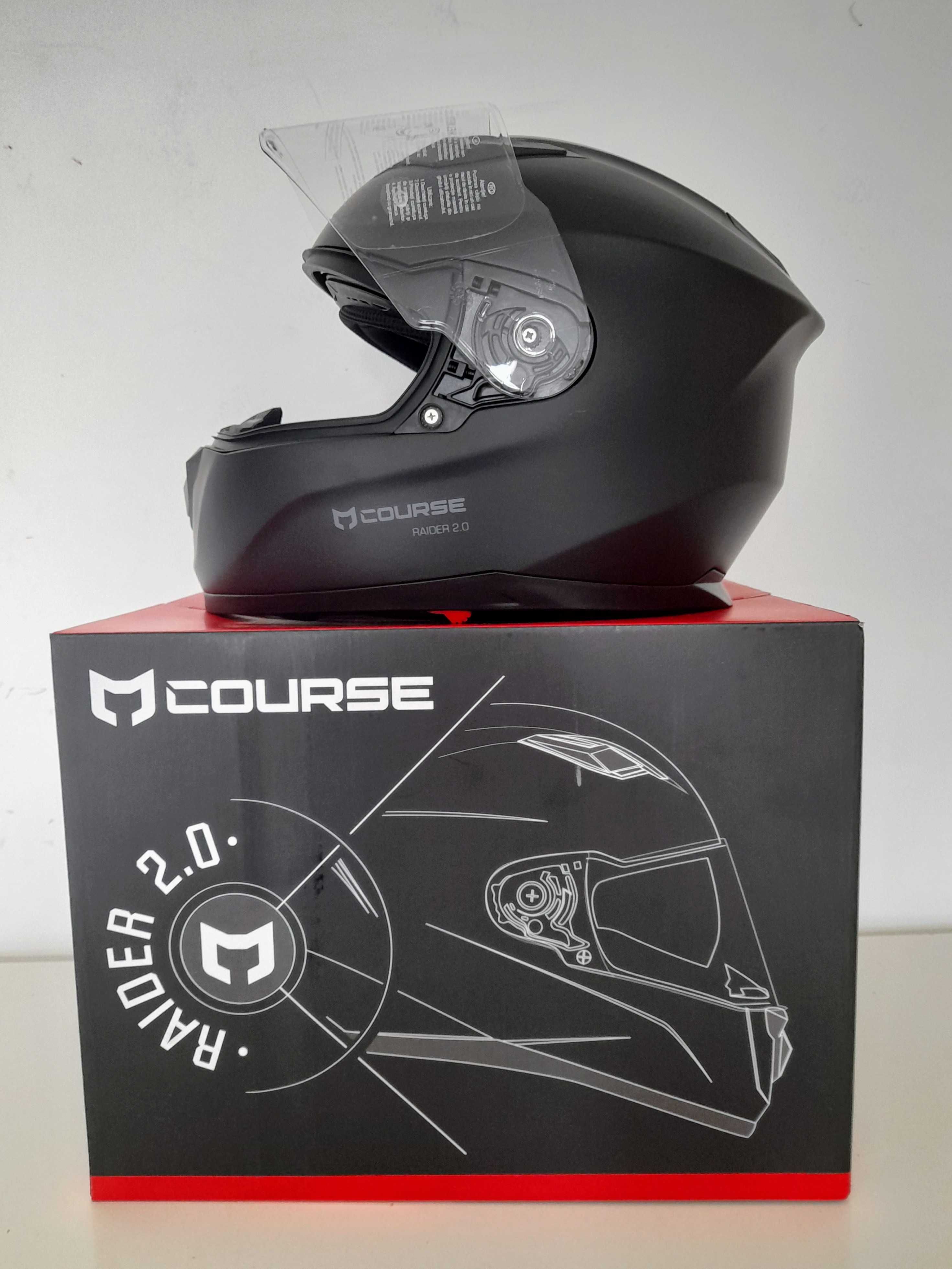 Capacete Course Raider - Tamanho L - NOVO