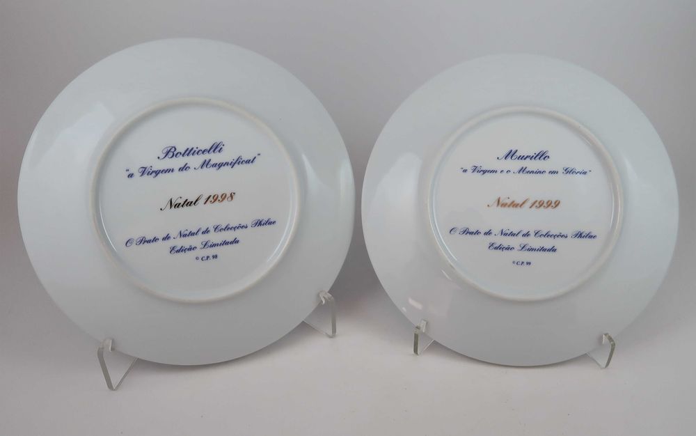 Pratos de Natal em Porcelana - Philae, cada