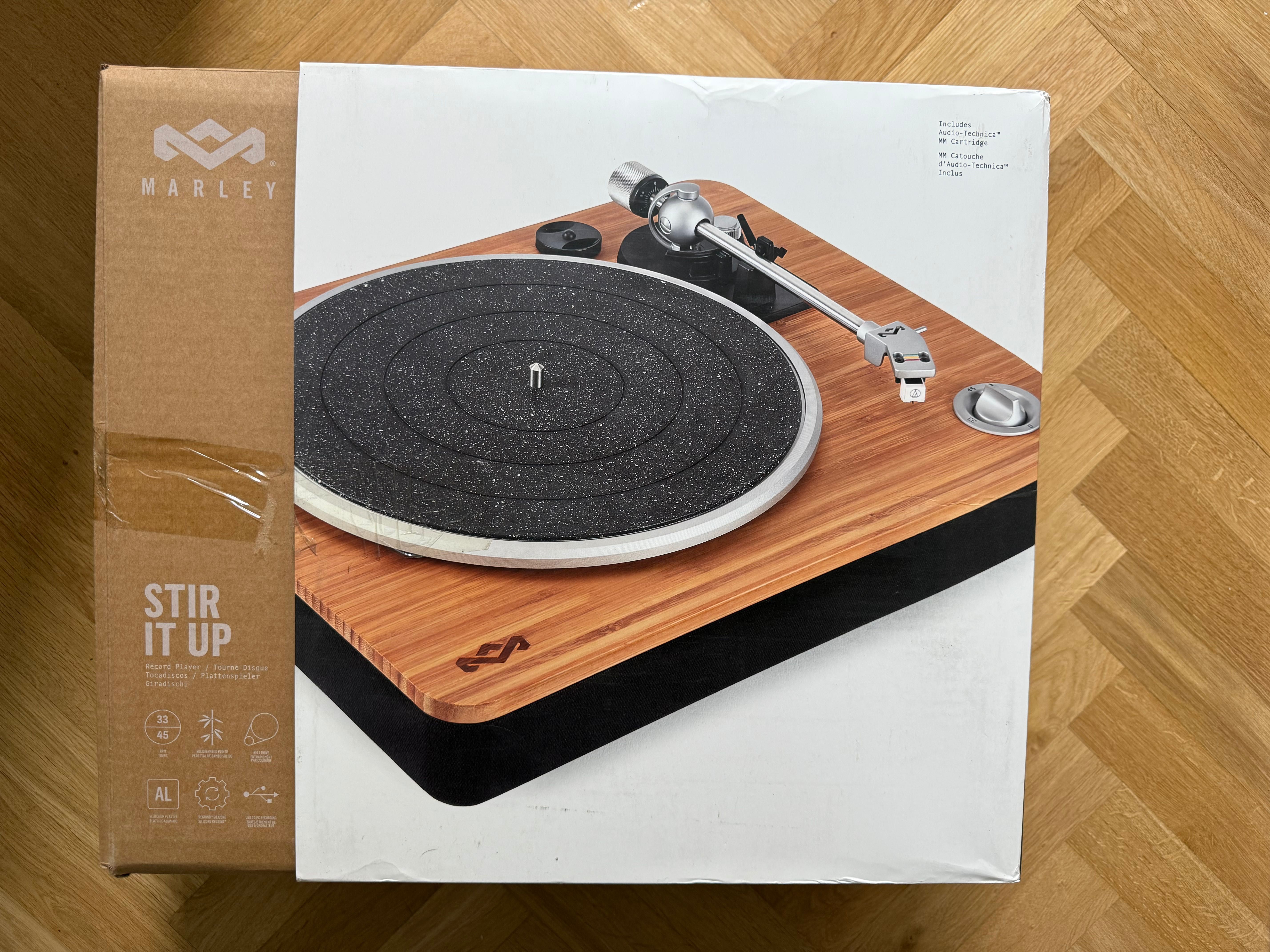 Gramofon House Of Marley Stir it Up brązowy EM-JT000-SB