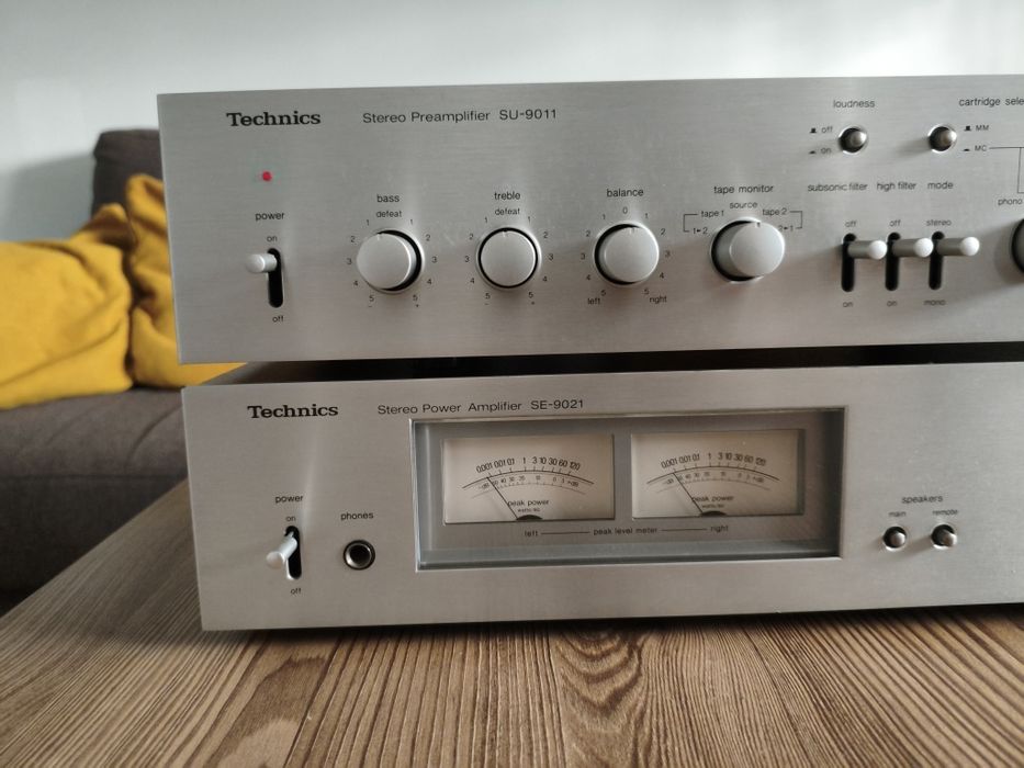 Wzmacniacz Technics SE-9021 Technics SU-9011 Zamiana