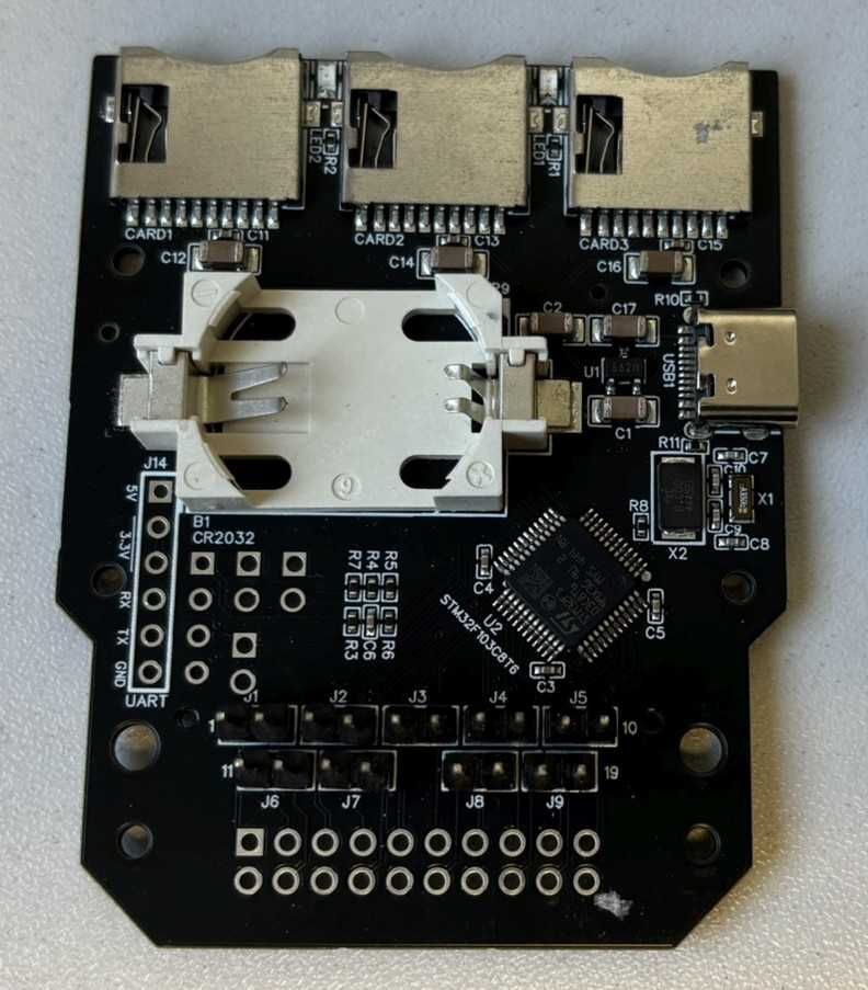 Interface ACSI2STM na karty SD do Atari ST / STe