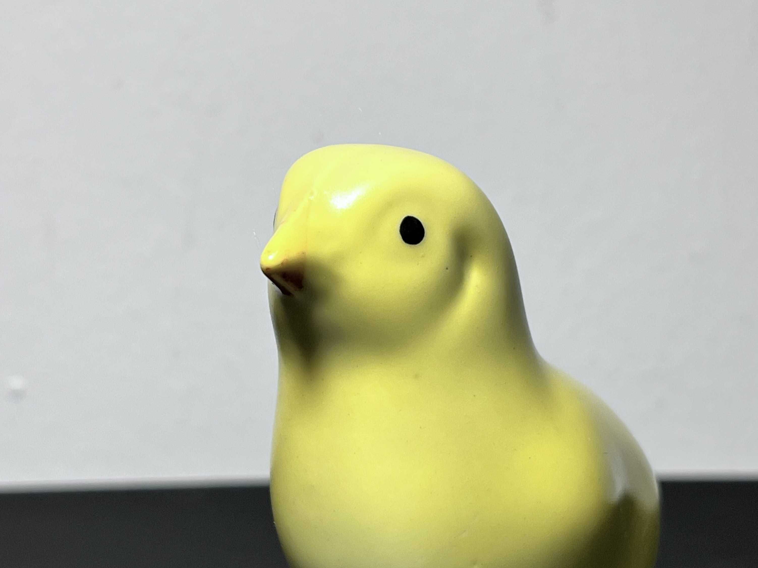 Figurka porcelana Ćmielów PRL- kurczak, pisklak, kurczaczek! 1