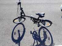Bicicleta dobrável wayscral (oferta de ténis de bicicleta)