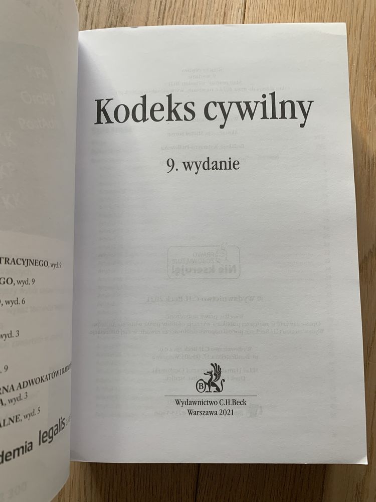 Orzecznictwo aplikanta Kodeks cywilny KC Beck