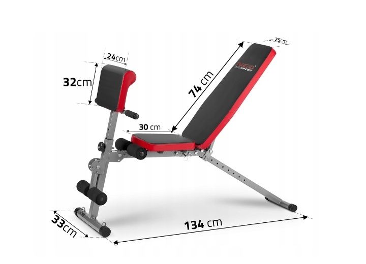 Siłownia Obciążenie 97 kg  gryf hantle ławeczka