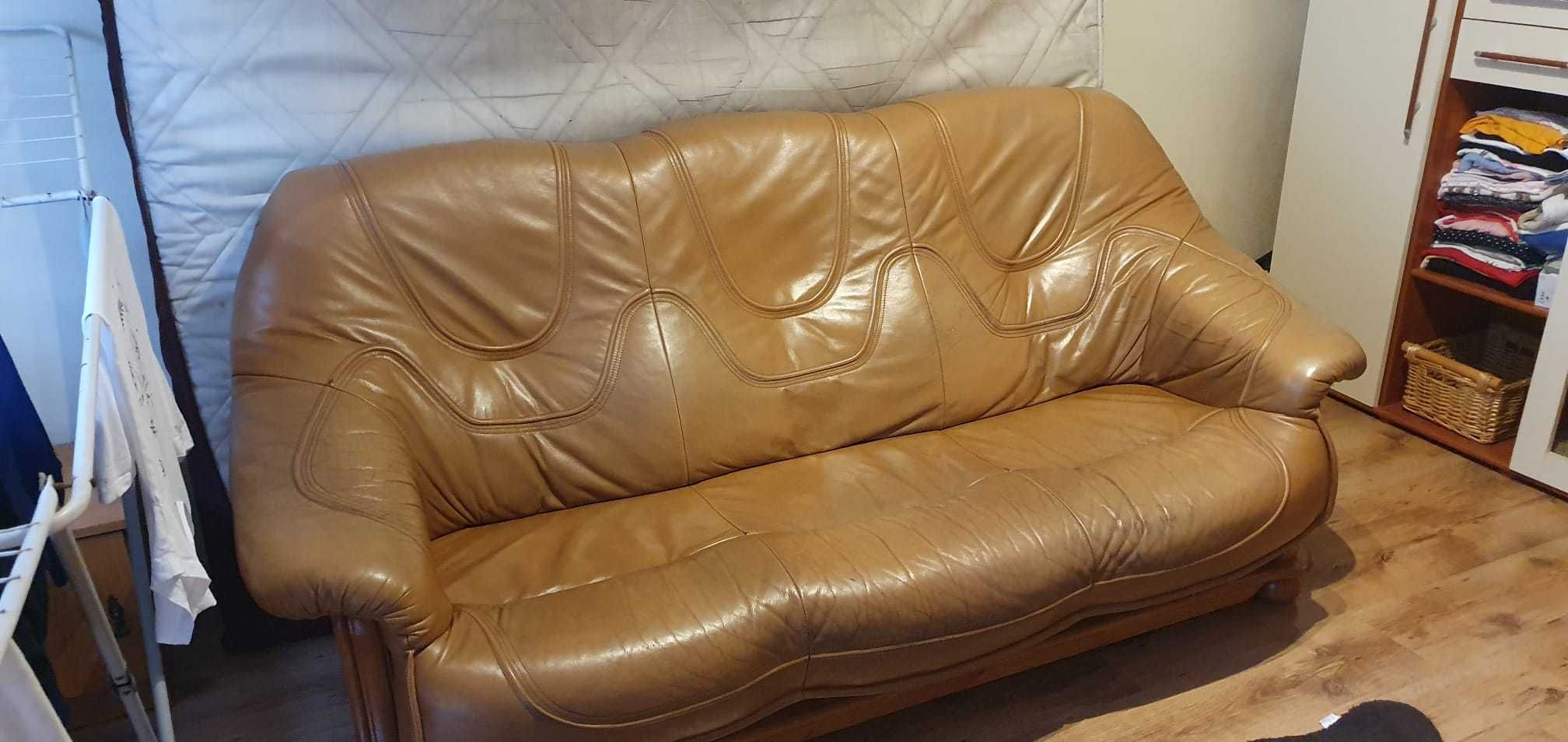 Skórzana Sofa 3+2+1