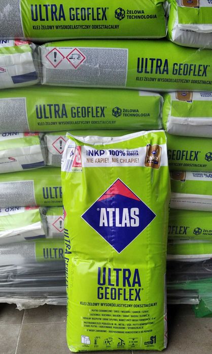 Atlas Geflex Ultra żelowy klej wysokoelastyczny 25kg  NIE 22,5kg