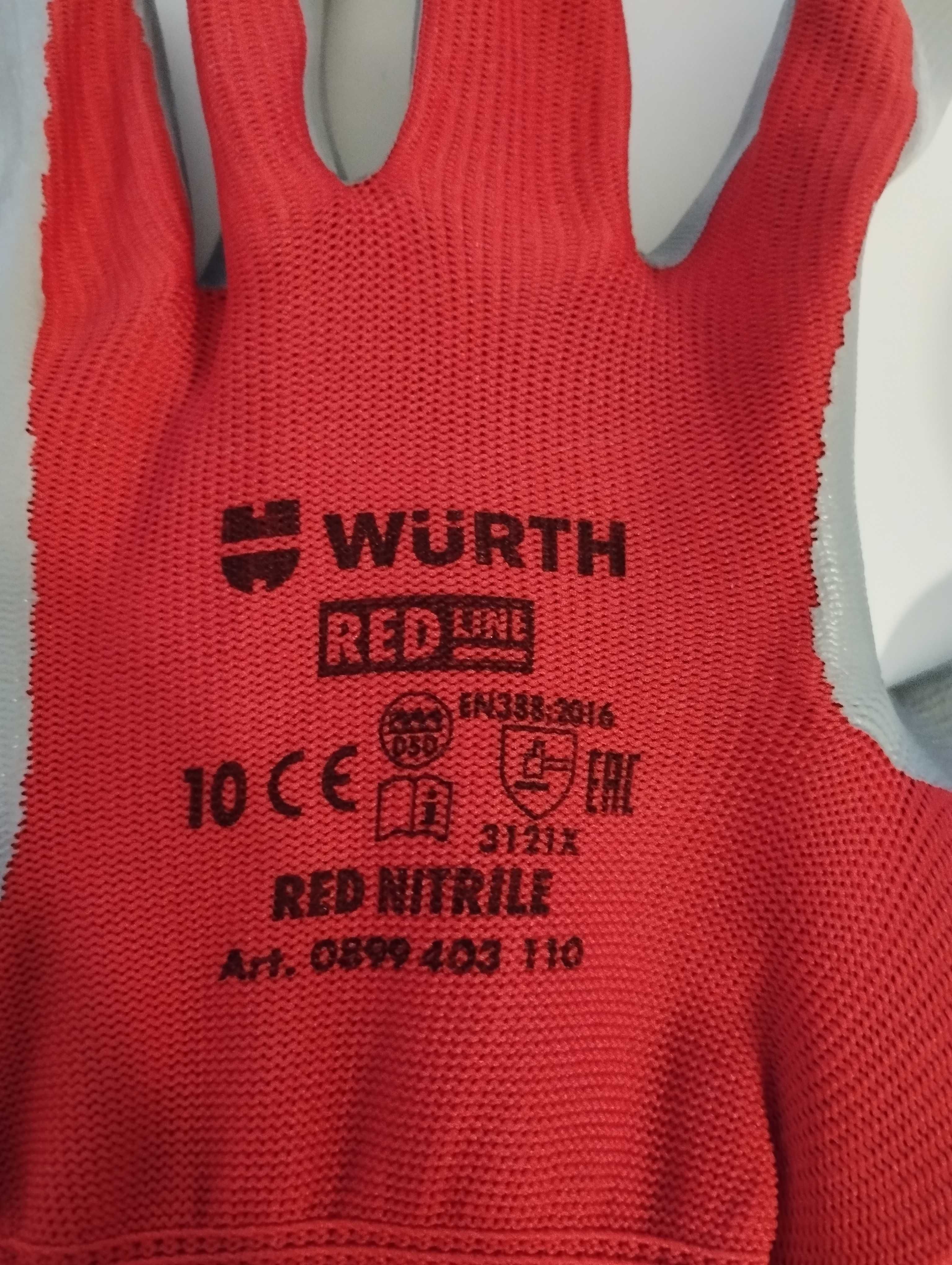 Rękawice robocze Wurth rozmiar 10