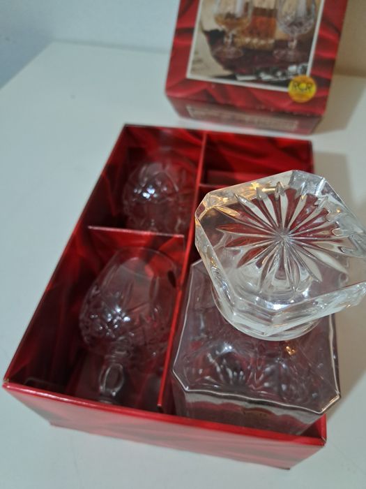 Conjunto whisky em cristal