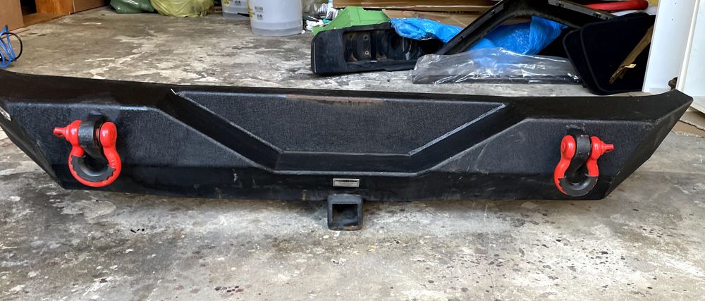 Zderzak stalowy wrangler tył XRC