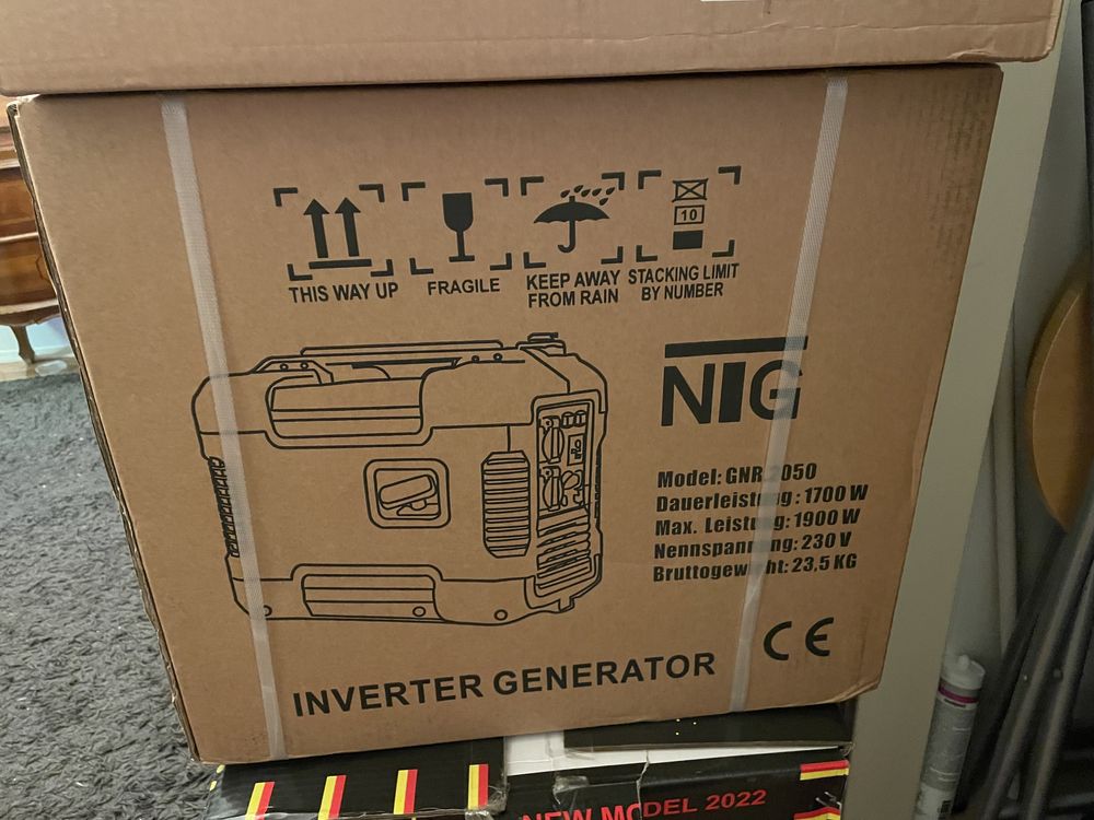 Інверторний генератор Mobiler 1.9 кВт з Німеччини В НАЯВНОСТІ ЗНИЖКА!