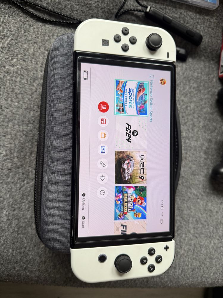 Nintendo switch oled  biała