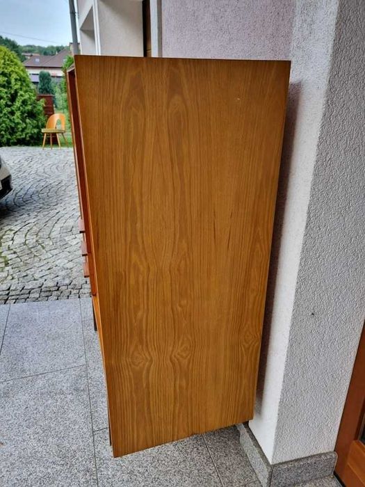 Biblioteczka Witryna Mezulanik Design PRL Lata 60 Czechosłowacja