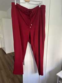 Czerwone spodnie plus siZe