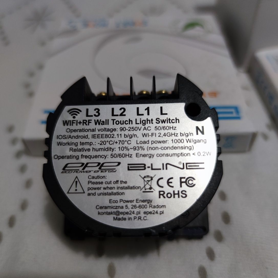 Włącznik B-Line Tuya 2G RF+WIFI