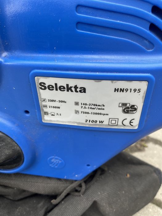 Dmuchawa do lisci firmy Selekta