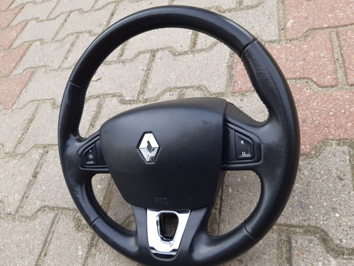 Kierownica Renault Megane  IV 4 Skóra Chrom z z Airbag Ładna