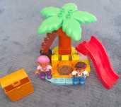 Zestaw Duplo 10604 Jake i piraci z Nibylandii Wyspa Skarbów