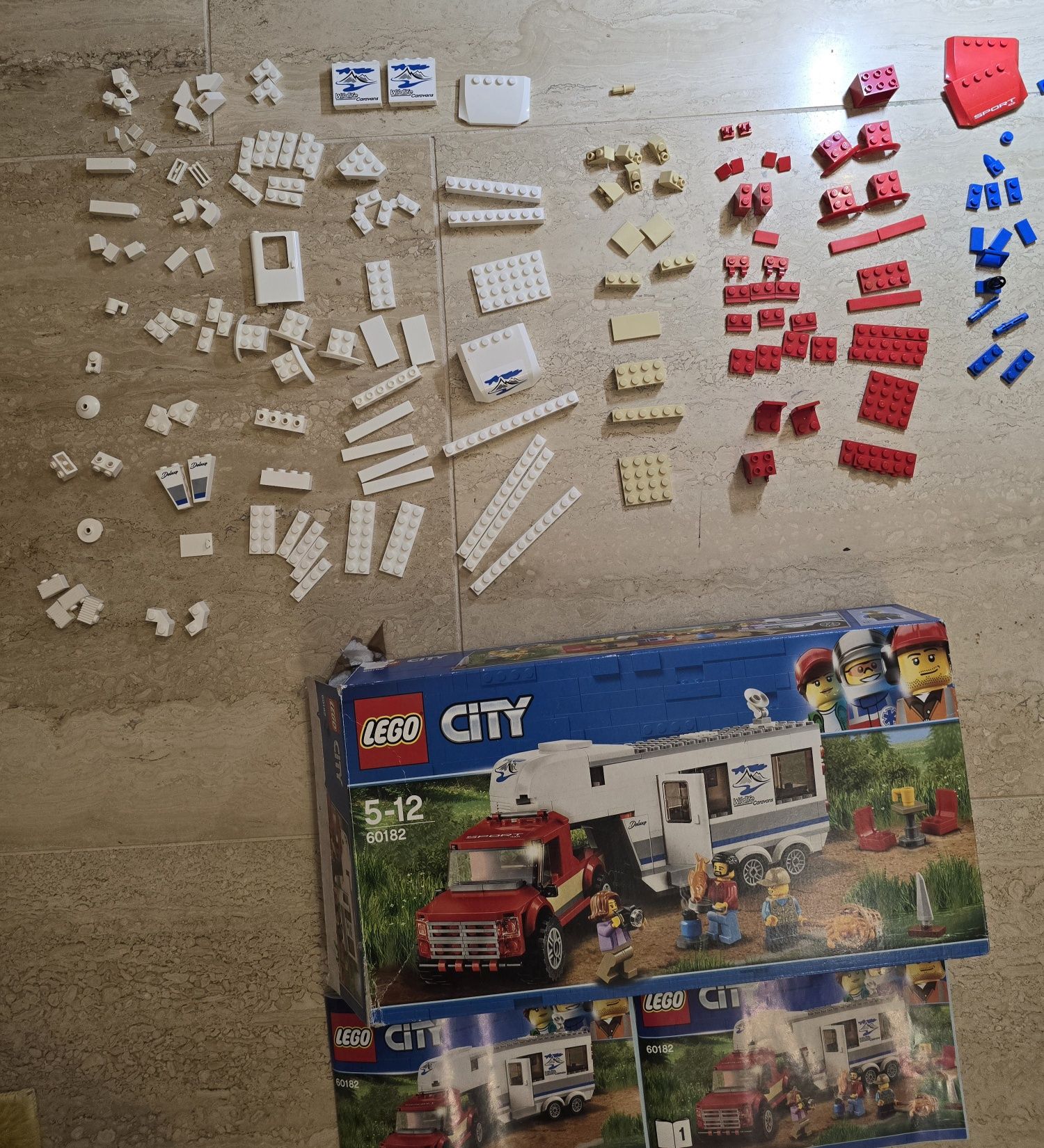 Lego city 60182 pick up z przyczepą kampingową