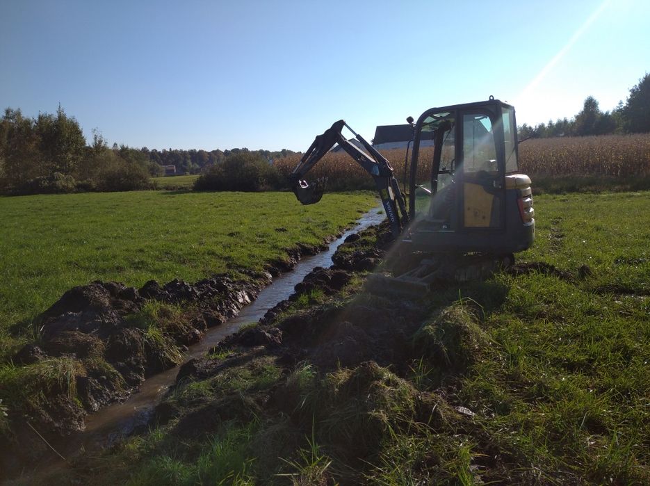 Usługi minikoparka wywóz ziemi i gruzu wywrotka