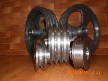 Дровокол конусний. ШкІви.  Повний комплект з маховиком на 220V. Конуса