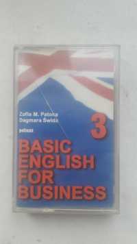 Kaseta magnetofonowa Basic English for English3 1