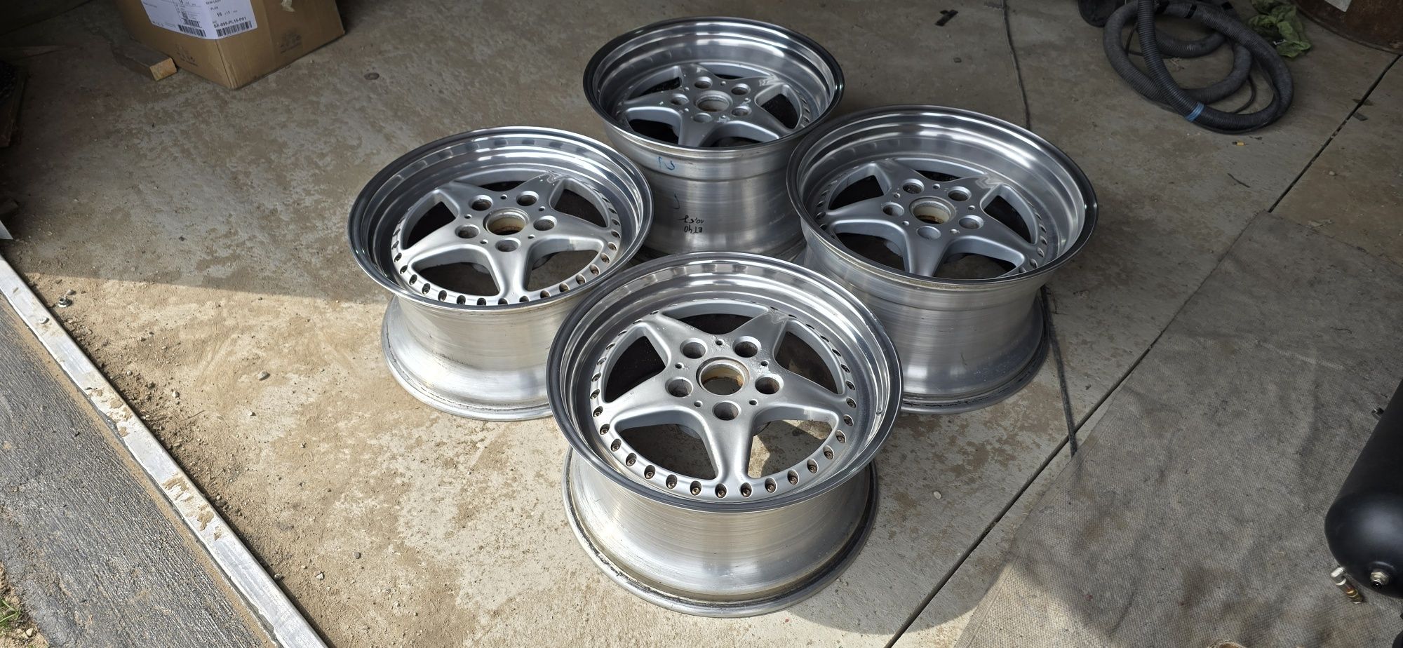Porsche 5x130 BRAID Folger 18 cali Felgi skręcane Alufelgi
