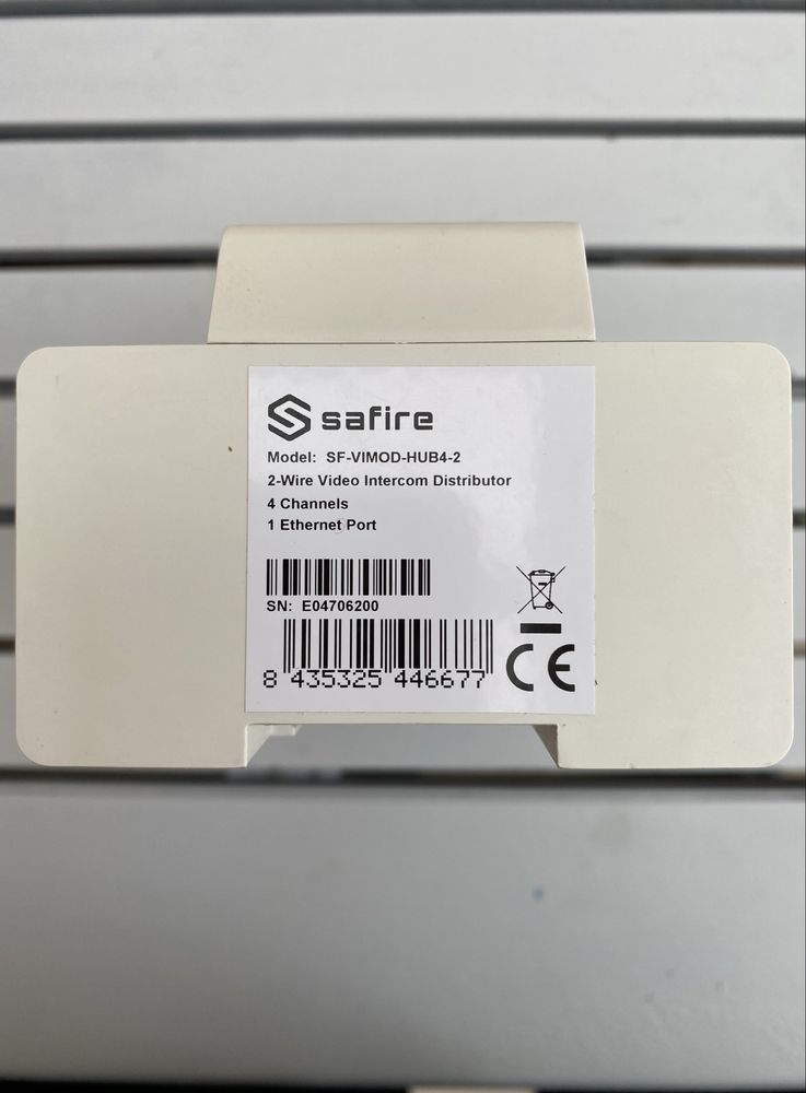 Conversor HUB IP para video porteiro- Safire VIMOD-HUB-M2