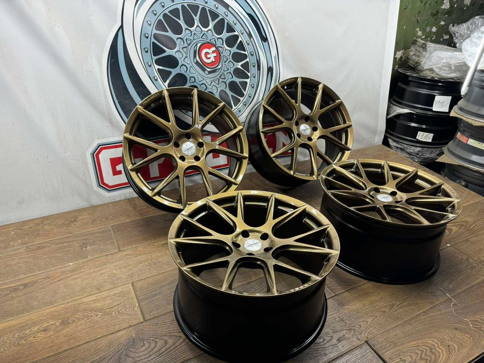 Різноширокі диски 20 5.112 Vossen VFS-6 BMW Mercedes!G-Felgen